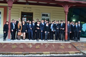 Banda G.Rossini alla stazione di Riva del Garda