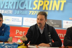 Alberto Spagnoli e la medaglia finisher
