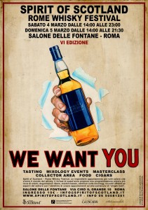 locandina Spirit of Scotland Rome Whisky Festival 2017 1