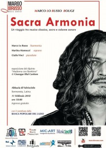 Marco Lo Russo Sacra Armonia 2018 poster