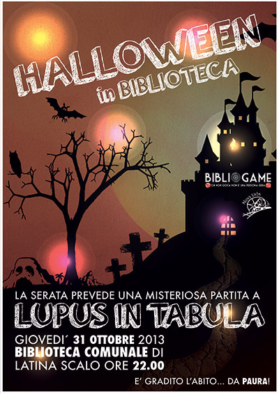 Lupus in Tabula, aspettando Halloween a Latina Scalo
