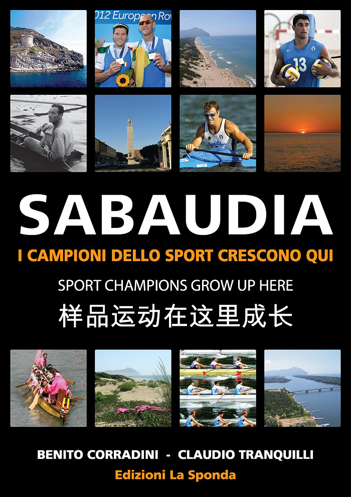 Presentato il libro “SABAUDIA: i Campioni dello Sport crescono qui”