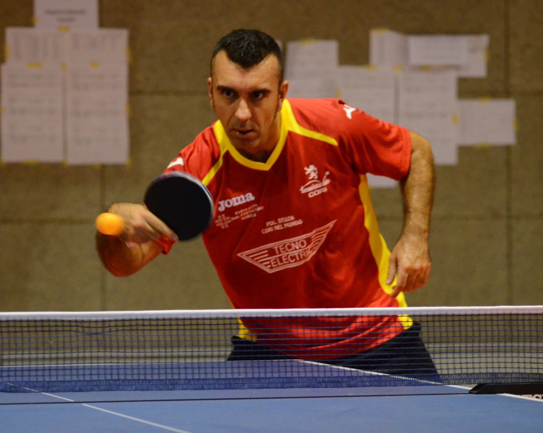 Pietro Nuvola, il tennis tavolo pontino