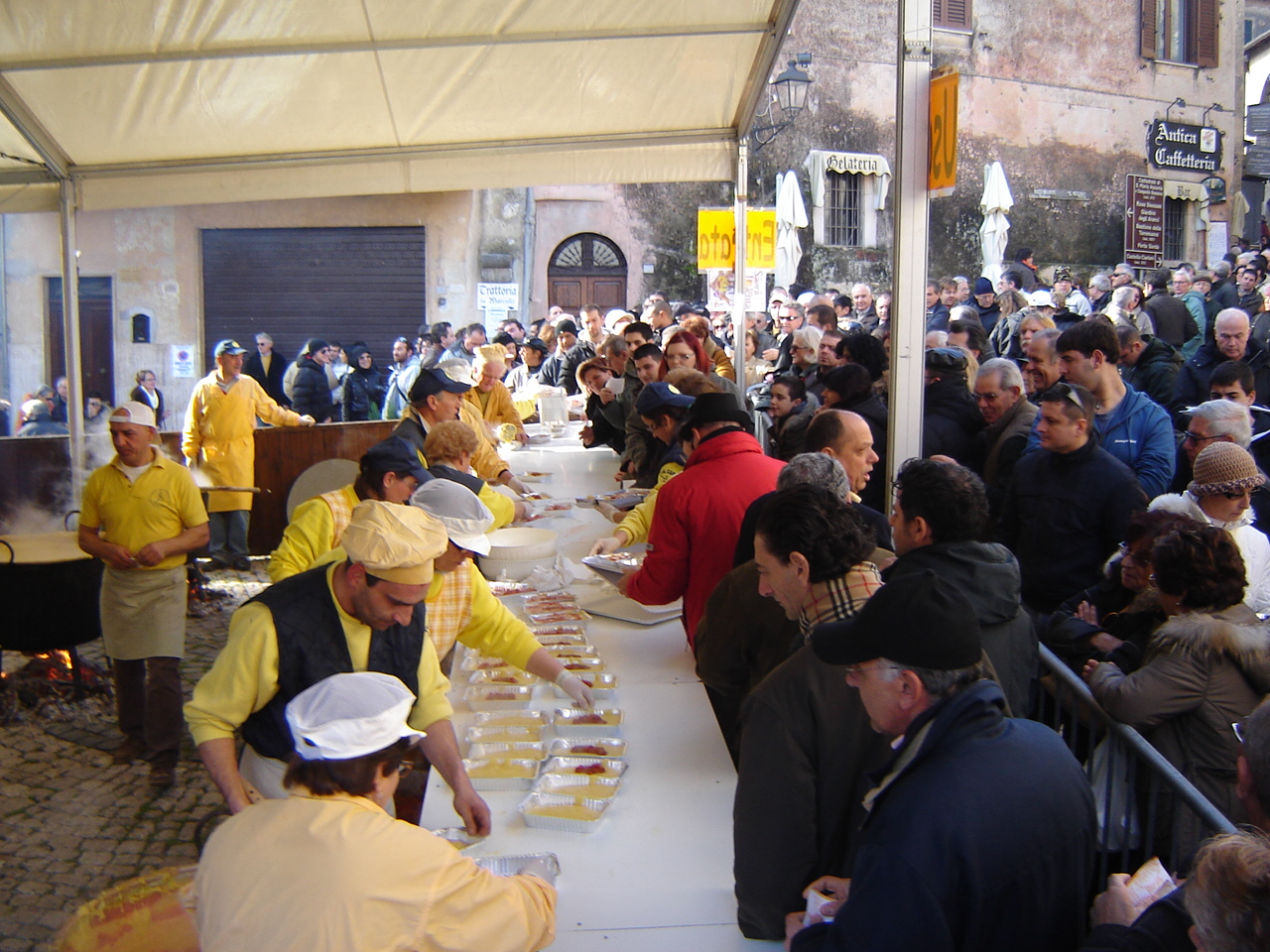 Sagra della Polenta: Sermoneta celebra il suo piatto tipico