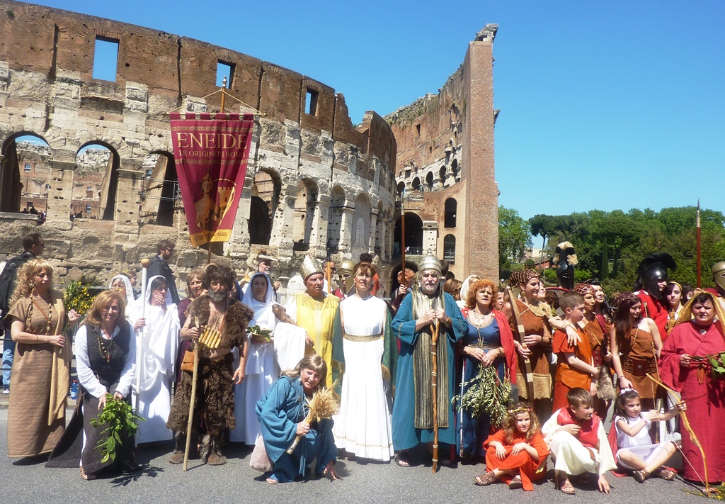 Il Gruppo Storico Lavinium al Natale di Roma