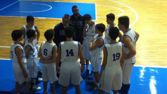 L’Under 14 della Latina Basket  batte la Cavese