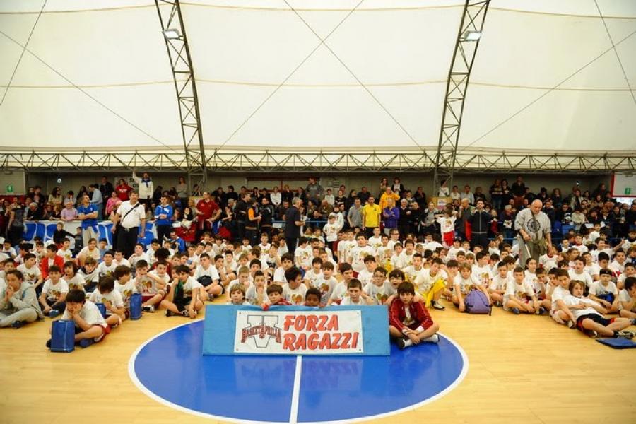 MINIBASKET – Numeri da record ad Aprilia per il torneo di Pasqua