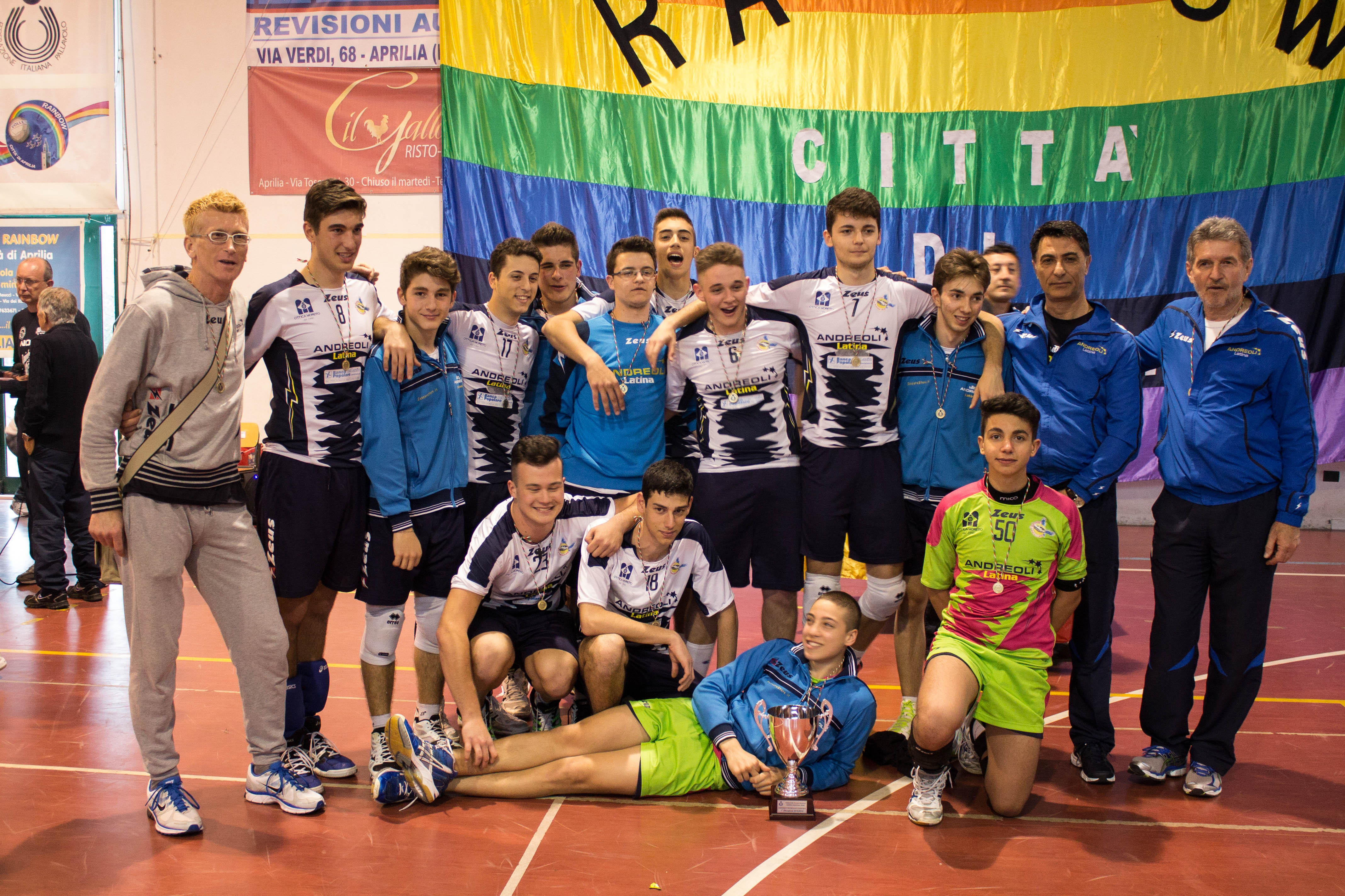 L’Under 19 della Top Volley Latina è campione provinciale