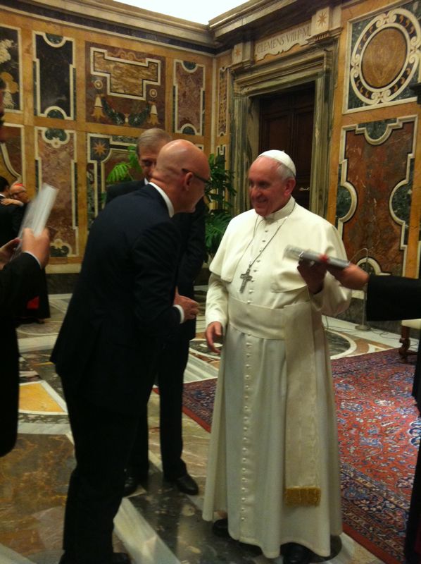 Di Giorgi incontra il Papa