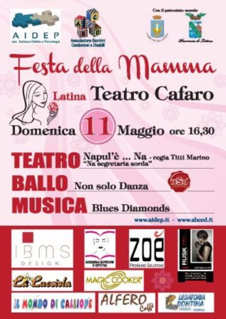 Domenica 11 maggio, uno spettacolo per aiutare le mamme