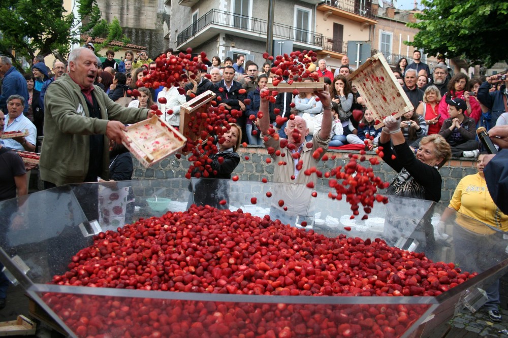 Nemi: al via l’81ª edizione della Sagra delle Fragole e Mostra dei Fiori