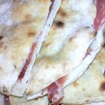 pizza e prosciutto