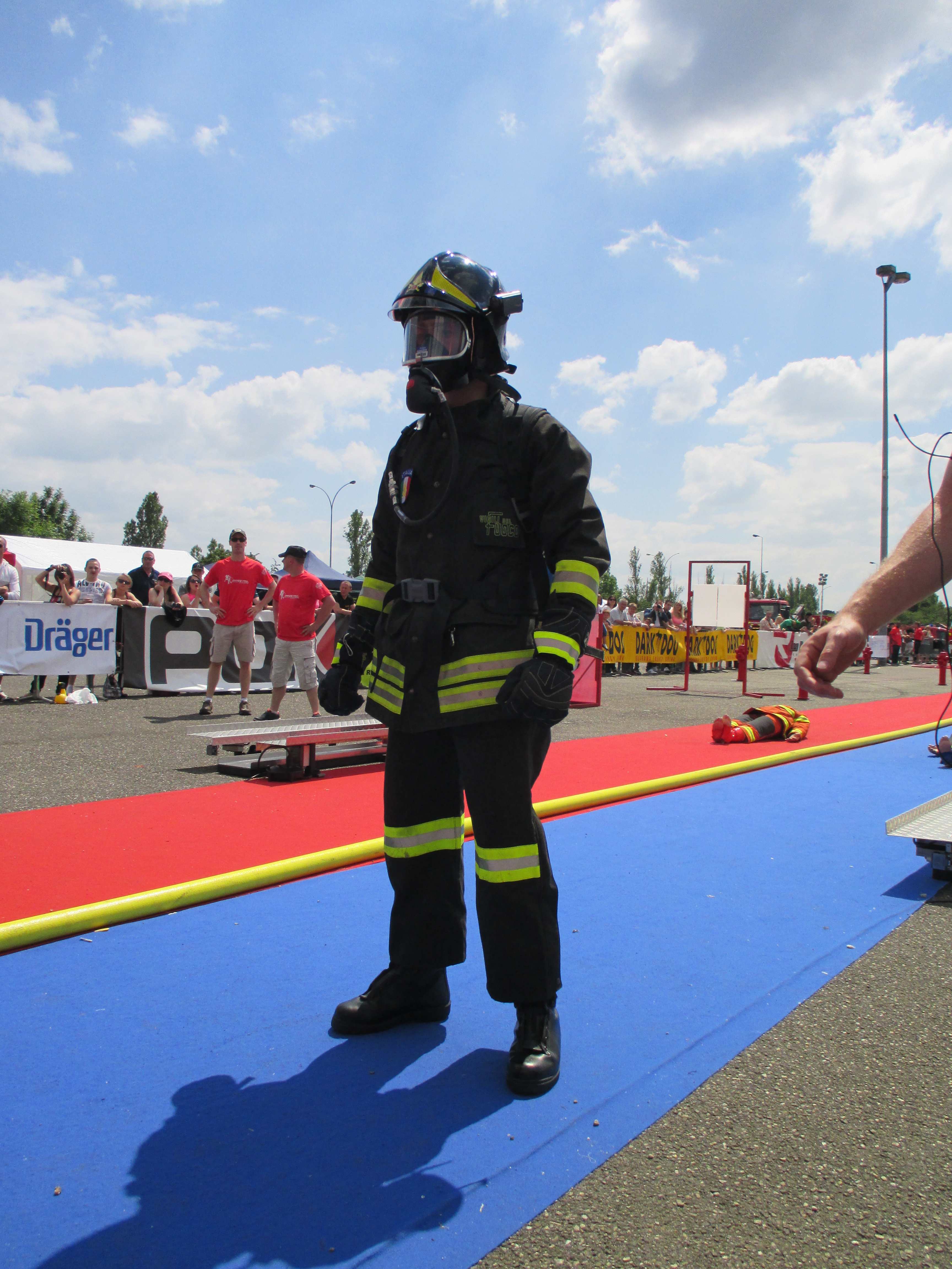 Daniele Parisi l’unico italiano al Firefighter Combat Challenge