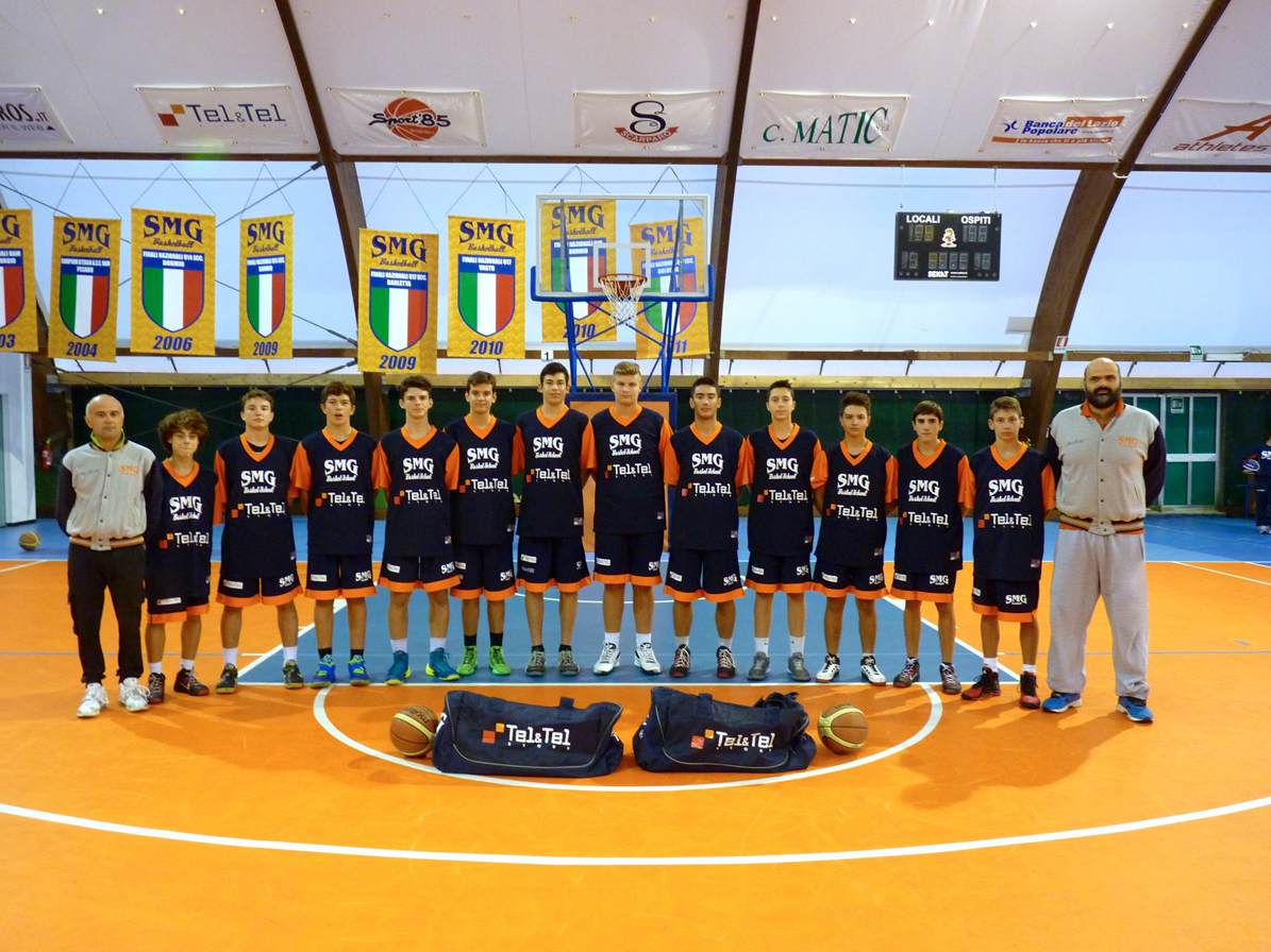 L’Under 15 Eccellenza SMG Basket School sulla strada per Borgo Pace