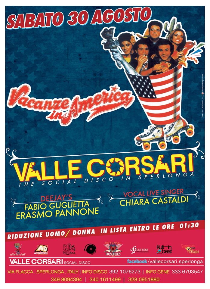Valle Corsari va in Vacanza in America