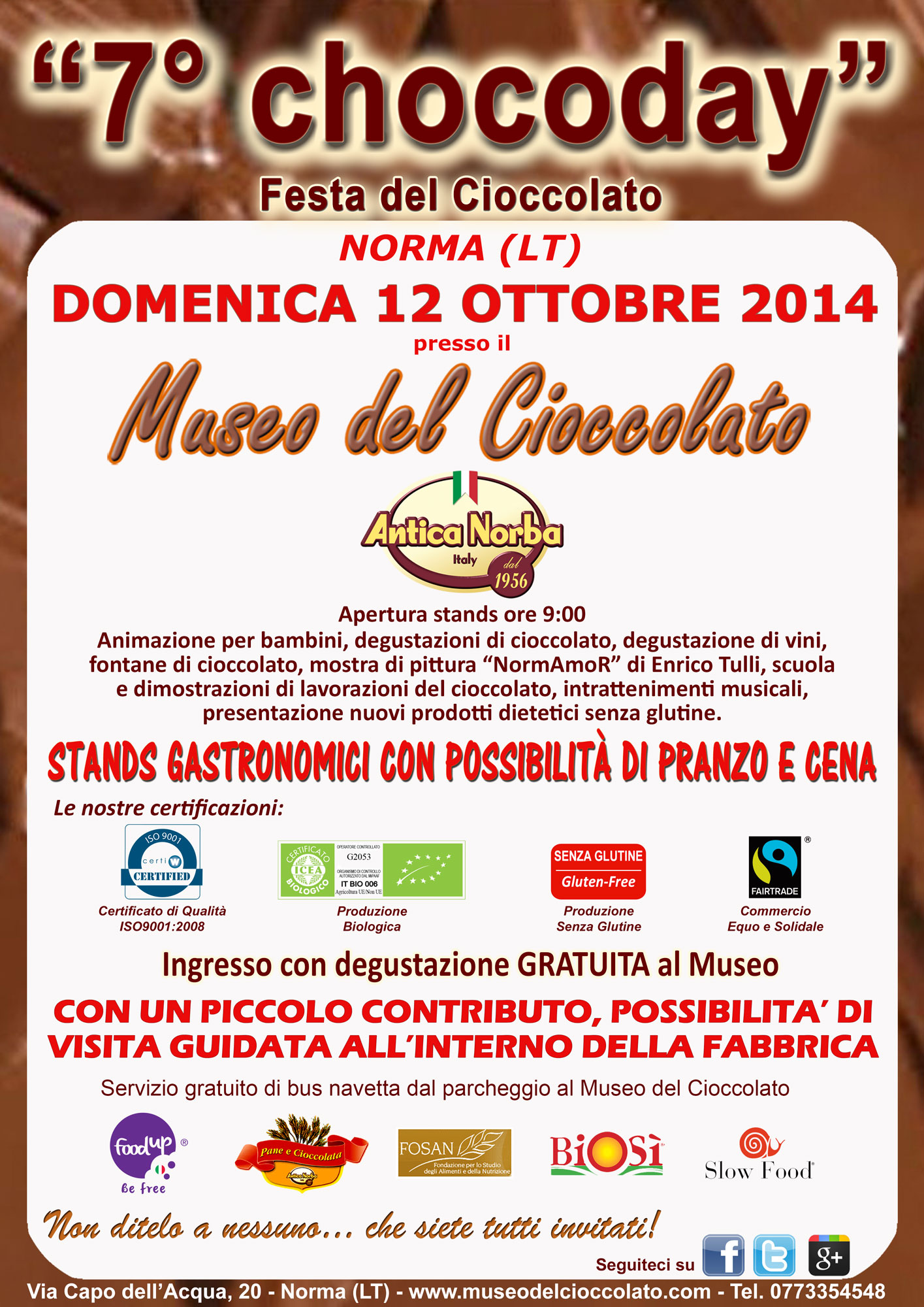 Norma: Festa del Cioccolato 7 edizione