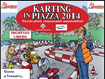 Piccoli automobilisti crescono: Karting in Piazza