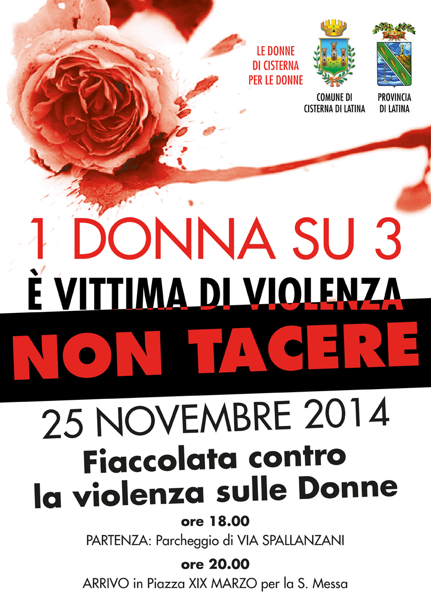 Fiaccolata per tutte le Donne Vittime di Violenza