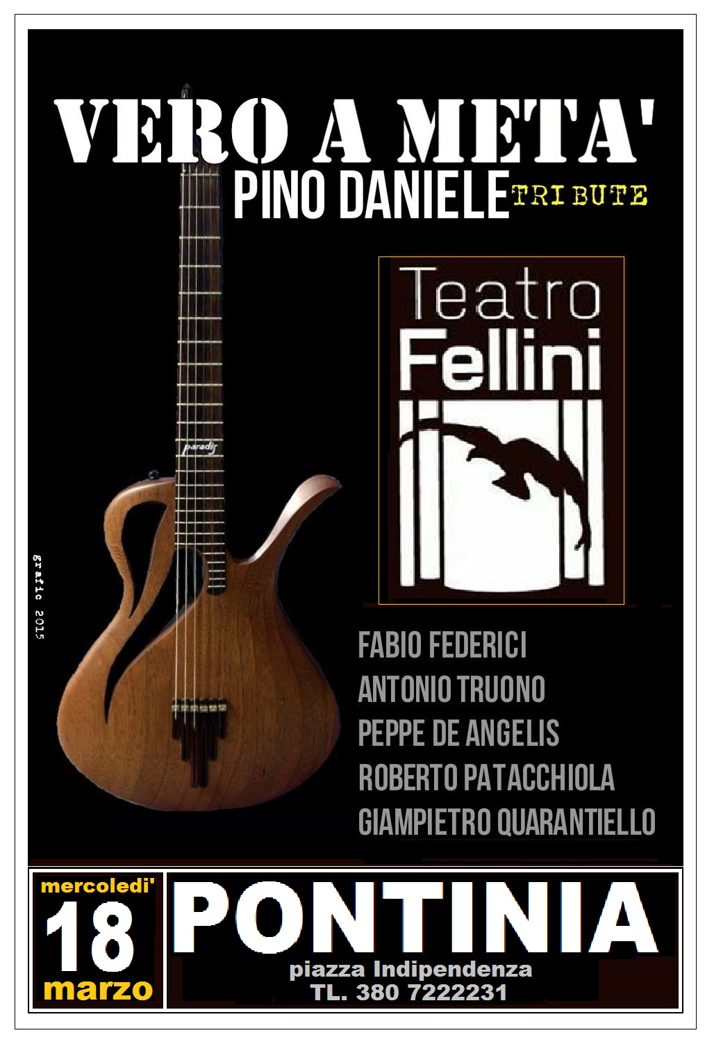 Teatro Fellini: Tributo a Pino Daniele
