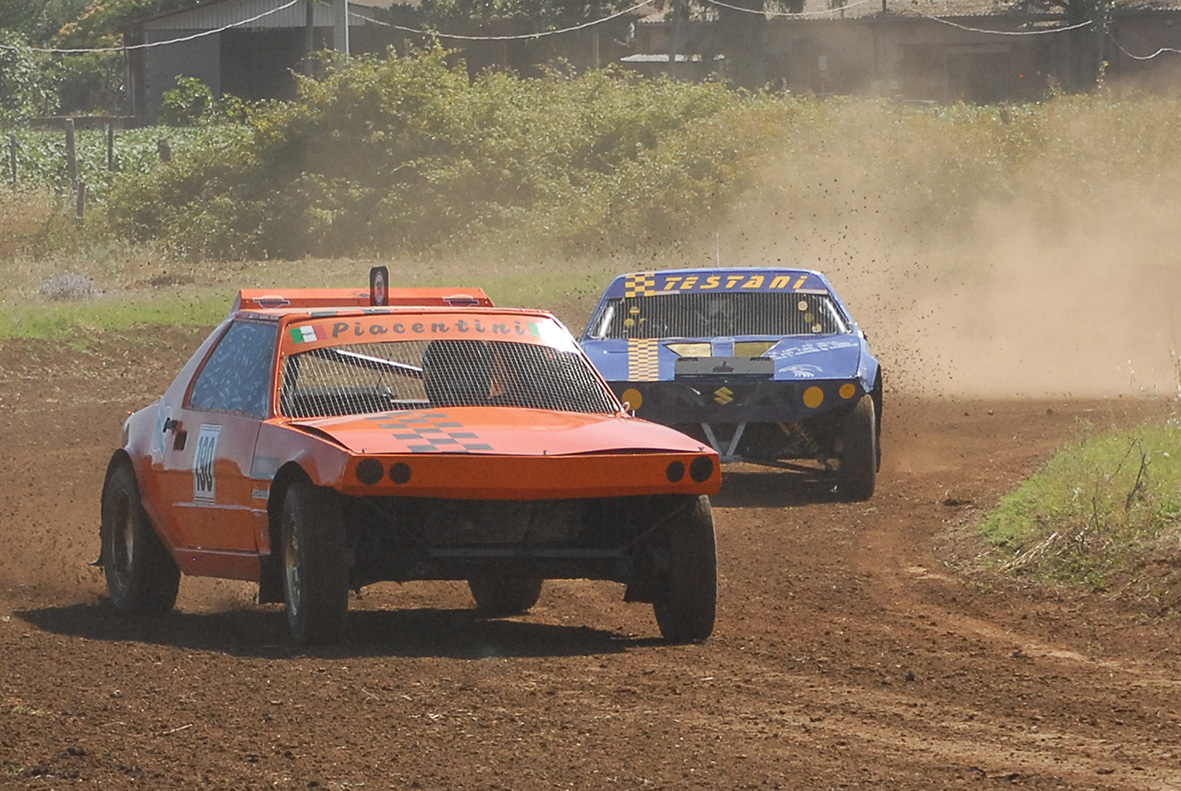 I vincitori della 1^ tappa del Campionato Regionale di Autocross