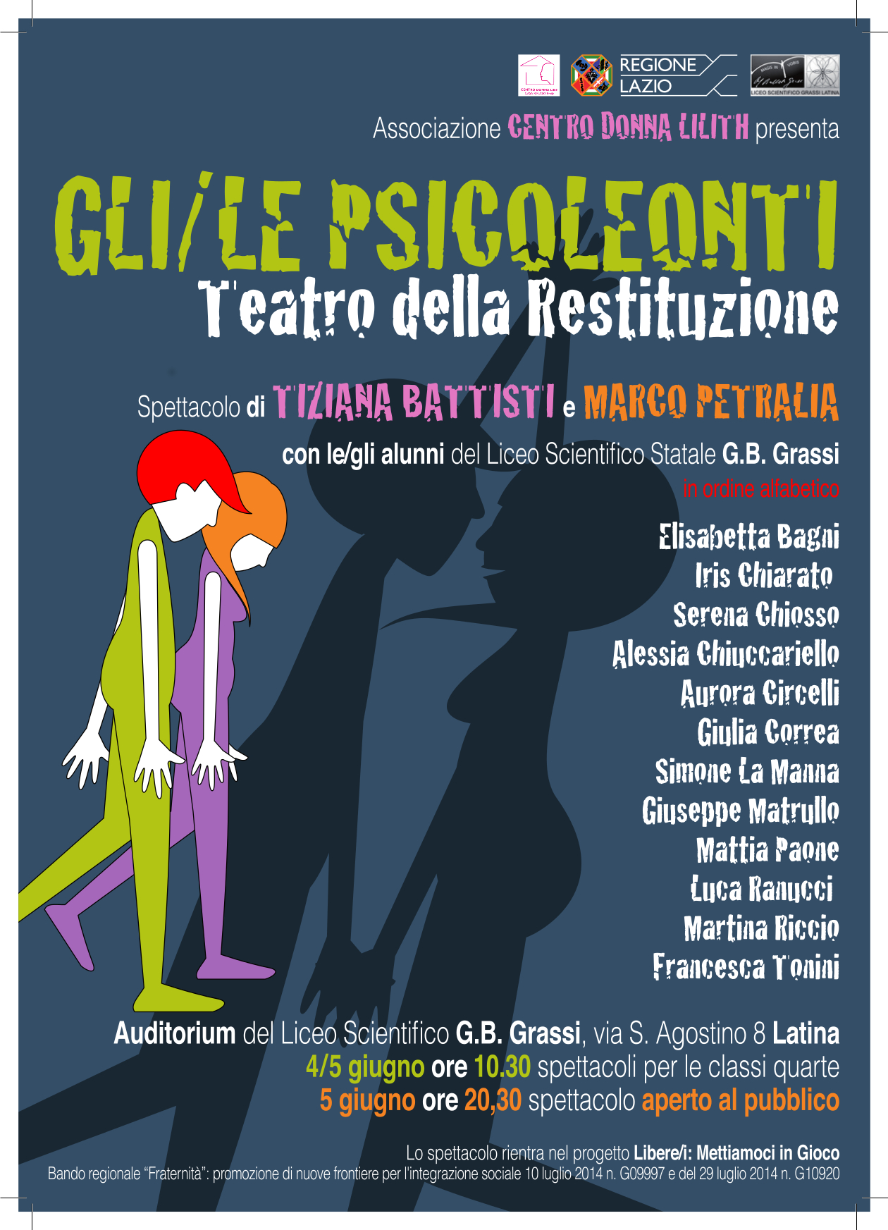 Gli/Le Psicoleonti: Quando a scuola è di scena il Teatro