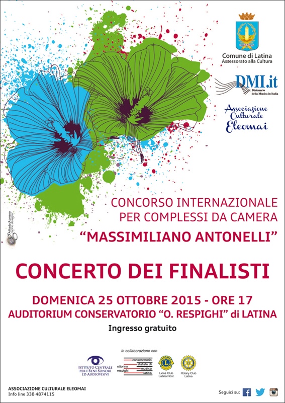 A Latina il Concorso Internazionale per Complessi da Camera “Massimiliano Antonelli”