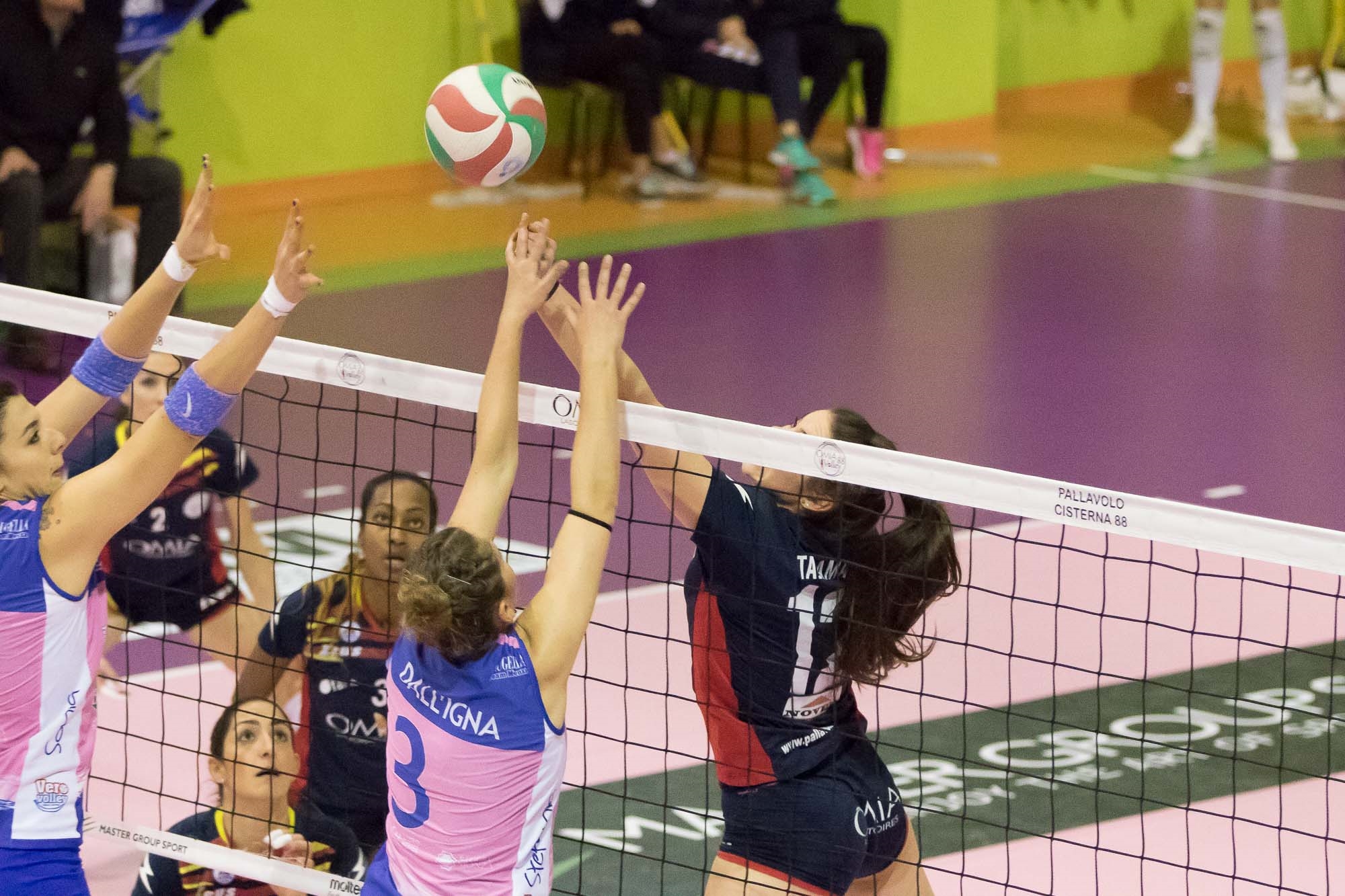 Amara sconfitta per l’Omia Volley Cisterna