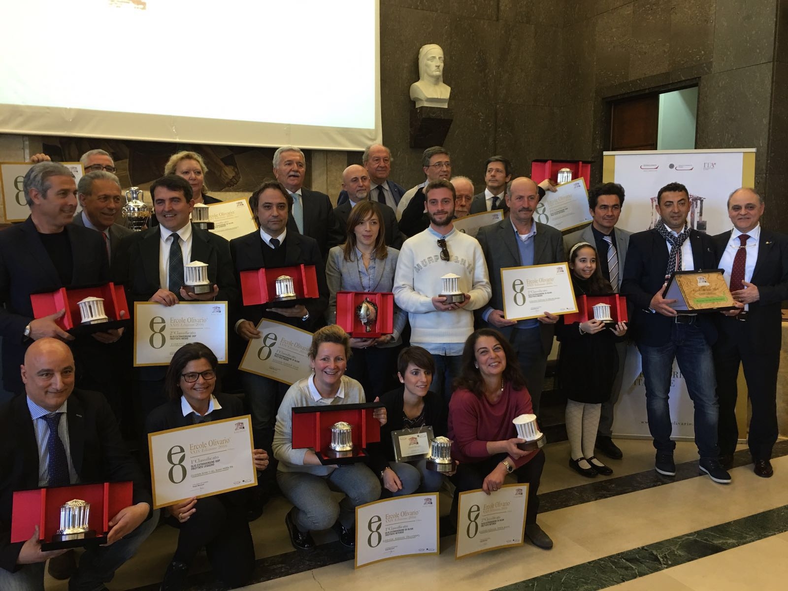 Proclamati a Perugia i vincitori del prestigioso concorso dedicato all’oro verde