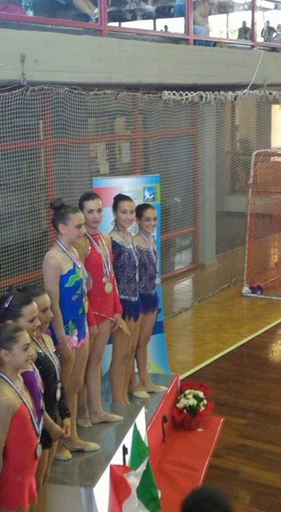 Campionato Nazionale di Ginnastica Ritmica di Fondi: sul podio le atlete pontine