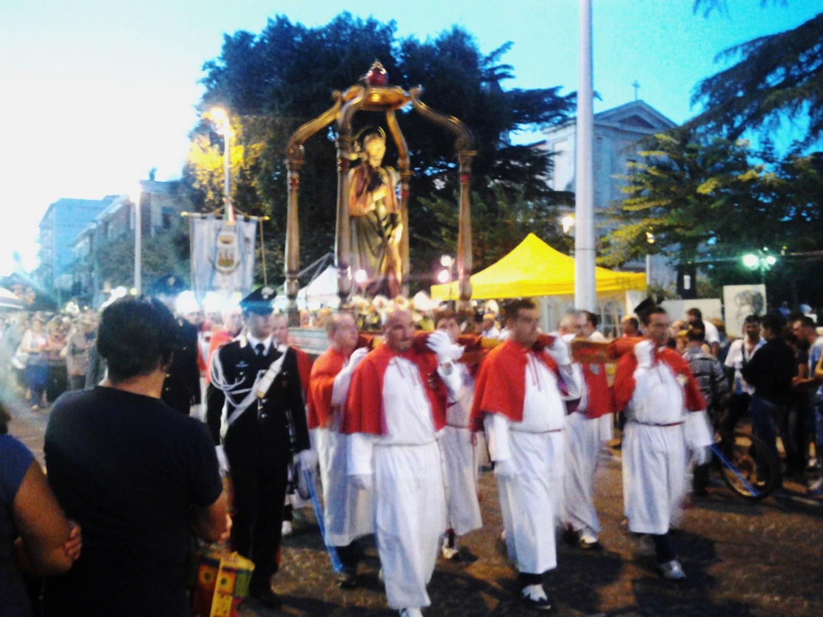 Cisterna: Tradizionale processione dell’Assunta e S.Rocco