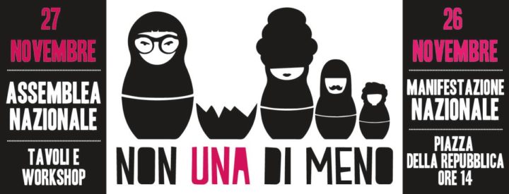 25 Novembre: Giornata Internazionale per l’eliminazione della violenza contro le donne.