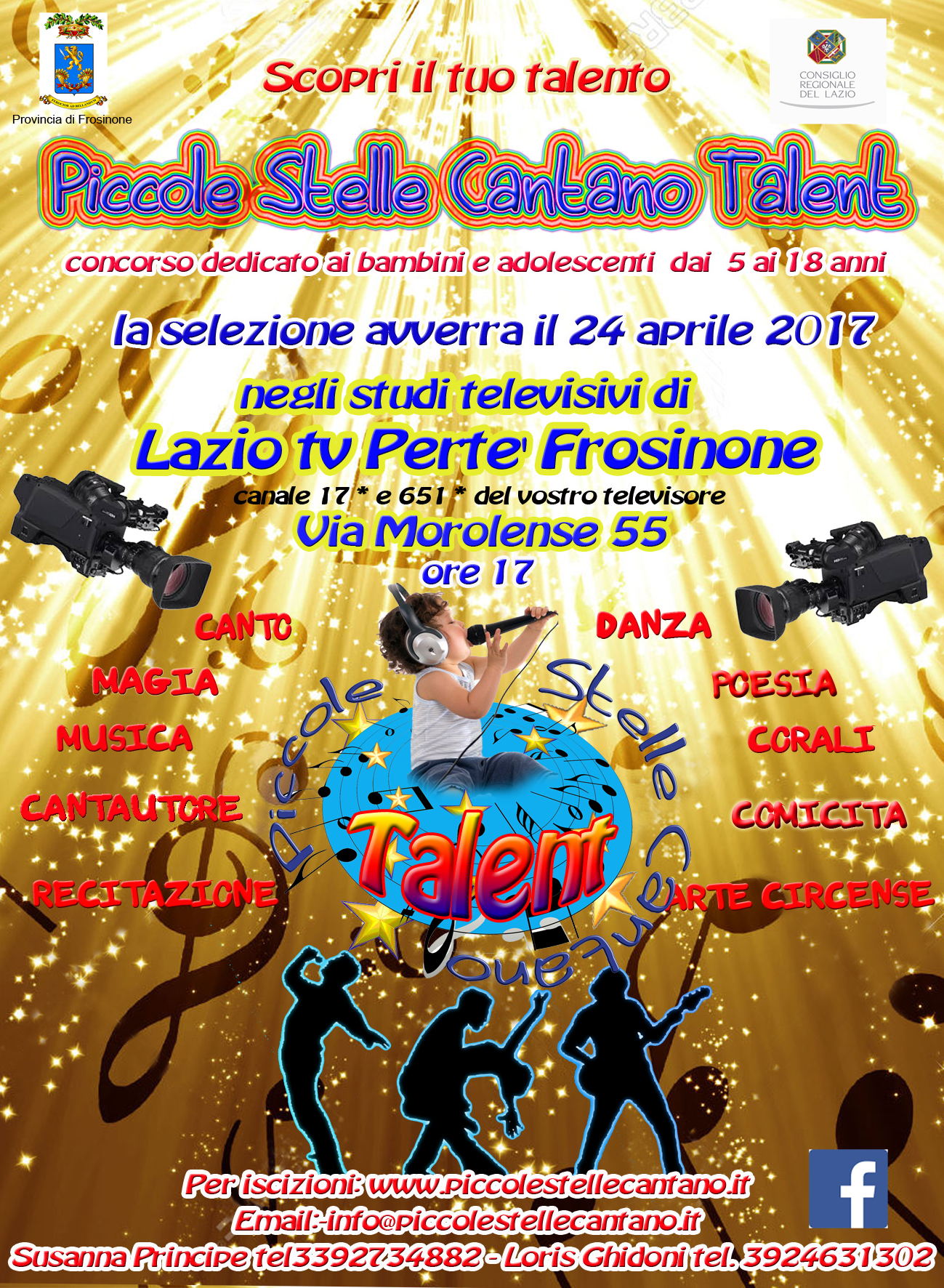 Lazio tv presenta: Piccole Stelle Cantano “Talent”