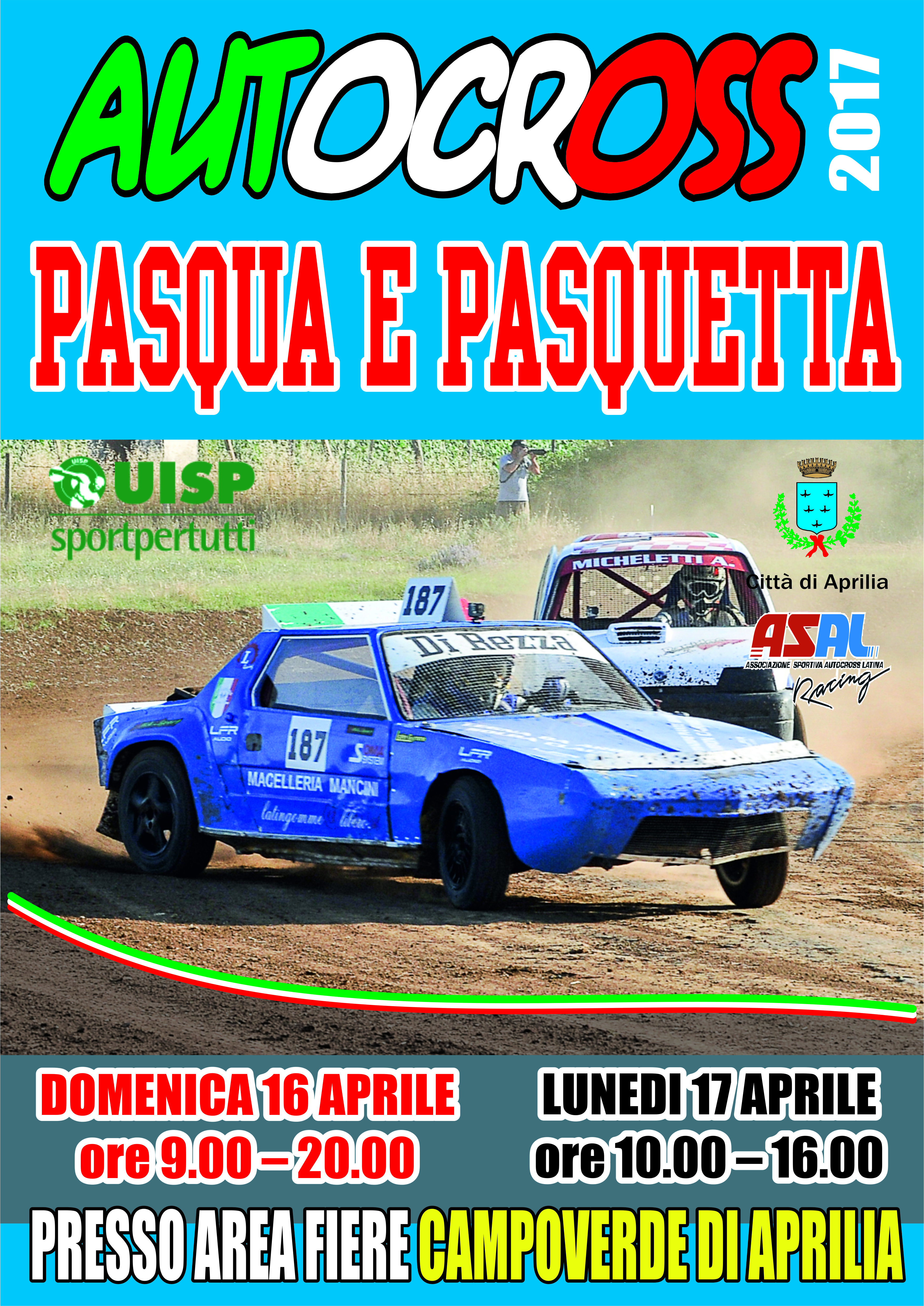 Autocross: Si corre a Pasqua e Pasquetta