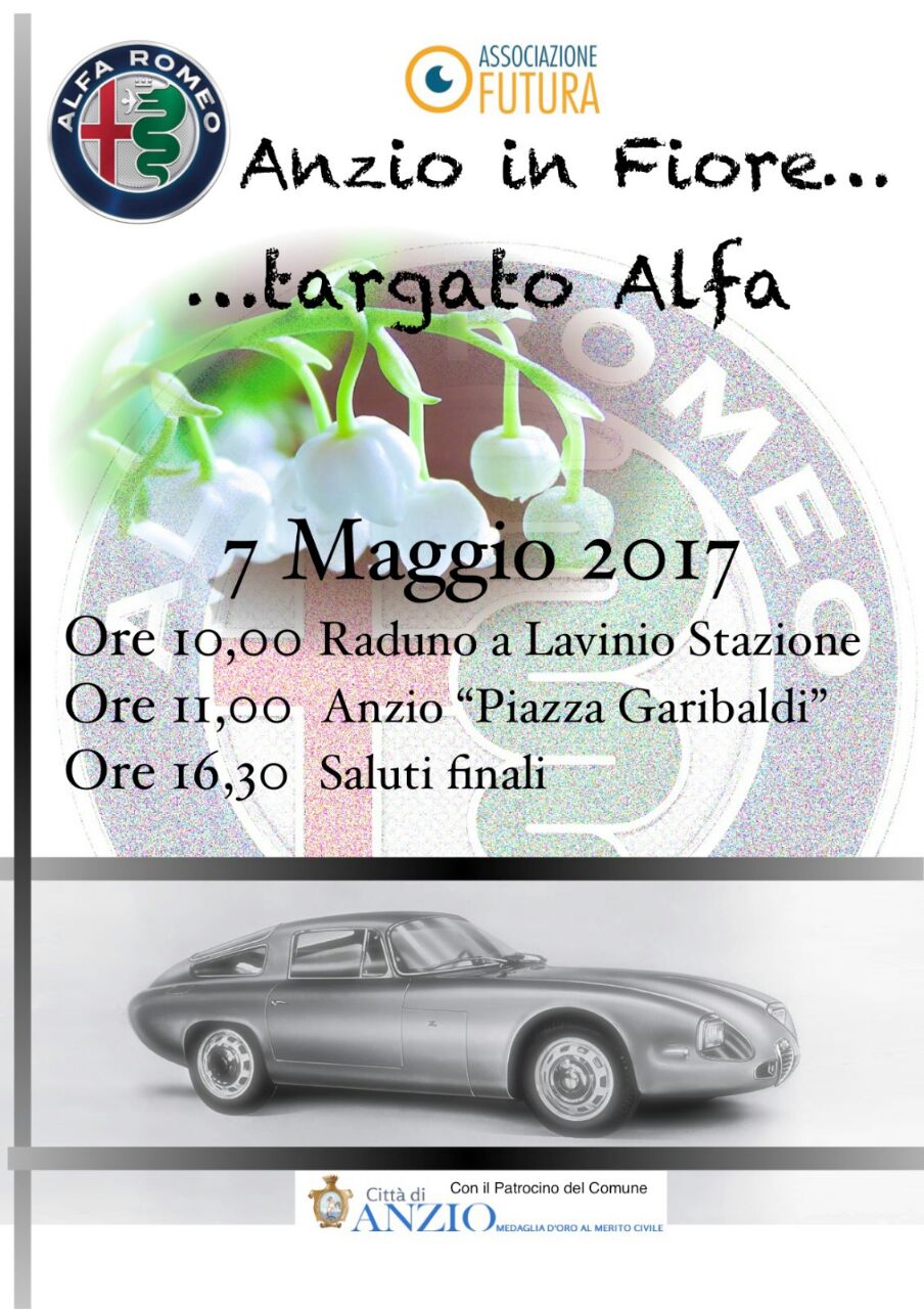Anzio: Domenica la storia dell’Alfa Romeo