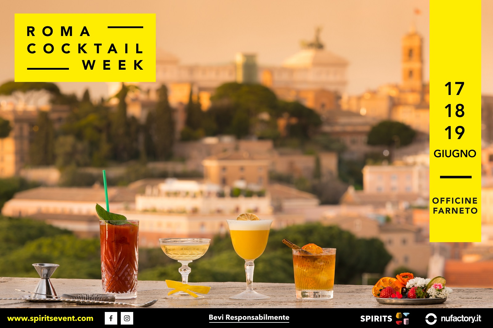 Roma: Al via la 3^ edizione di Cocktail Week
