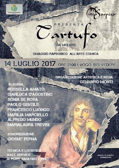 “Tartufo – Ama le colpe tue”. Omaggio al teatro comico di Molière