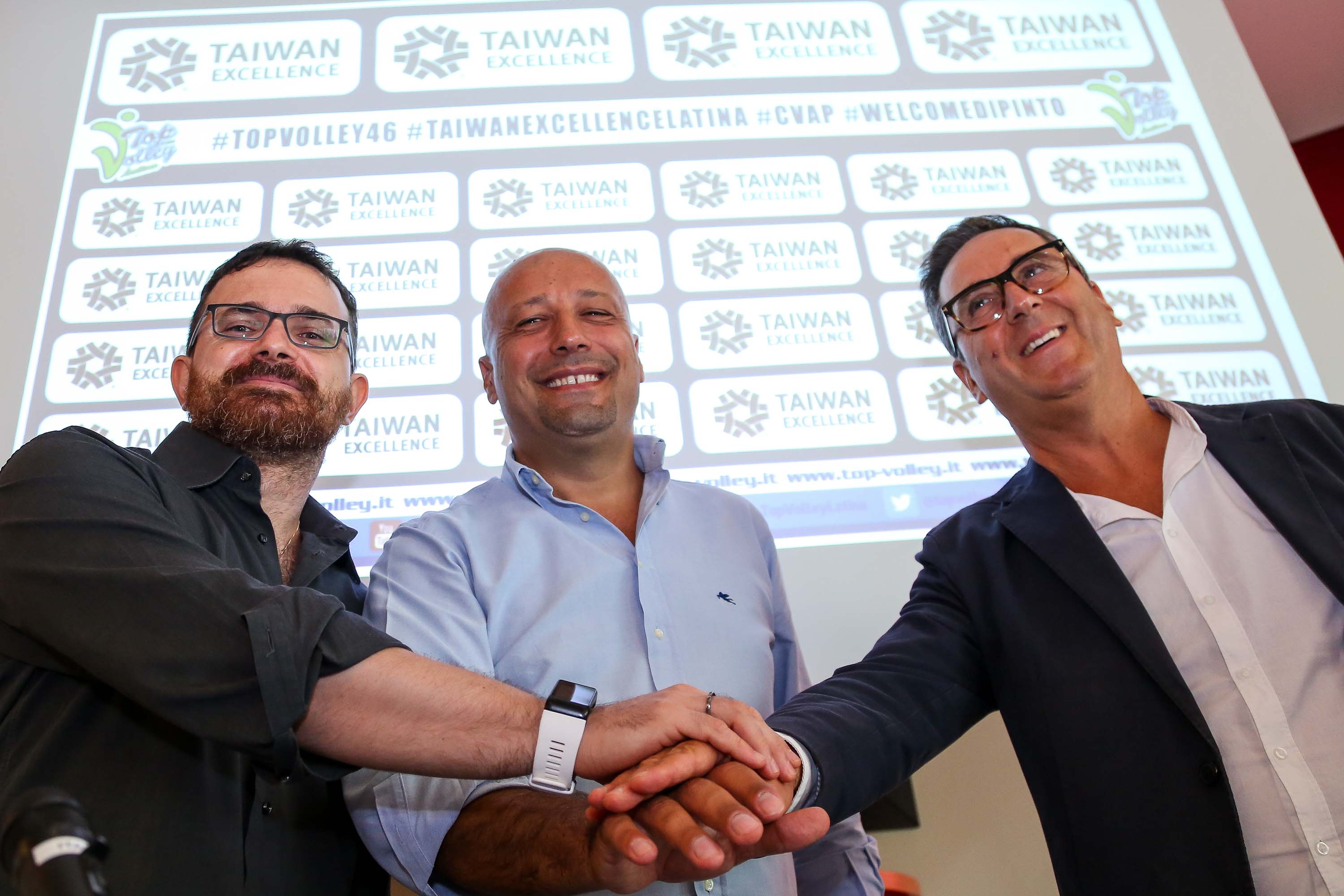 Top Volley Latina: presentati i tecnici della Taiwan Excellence