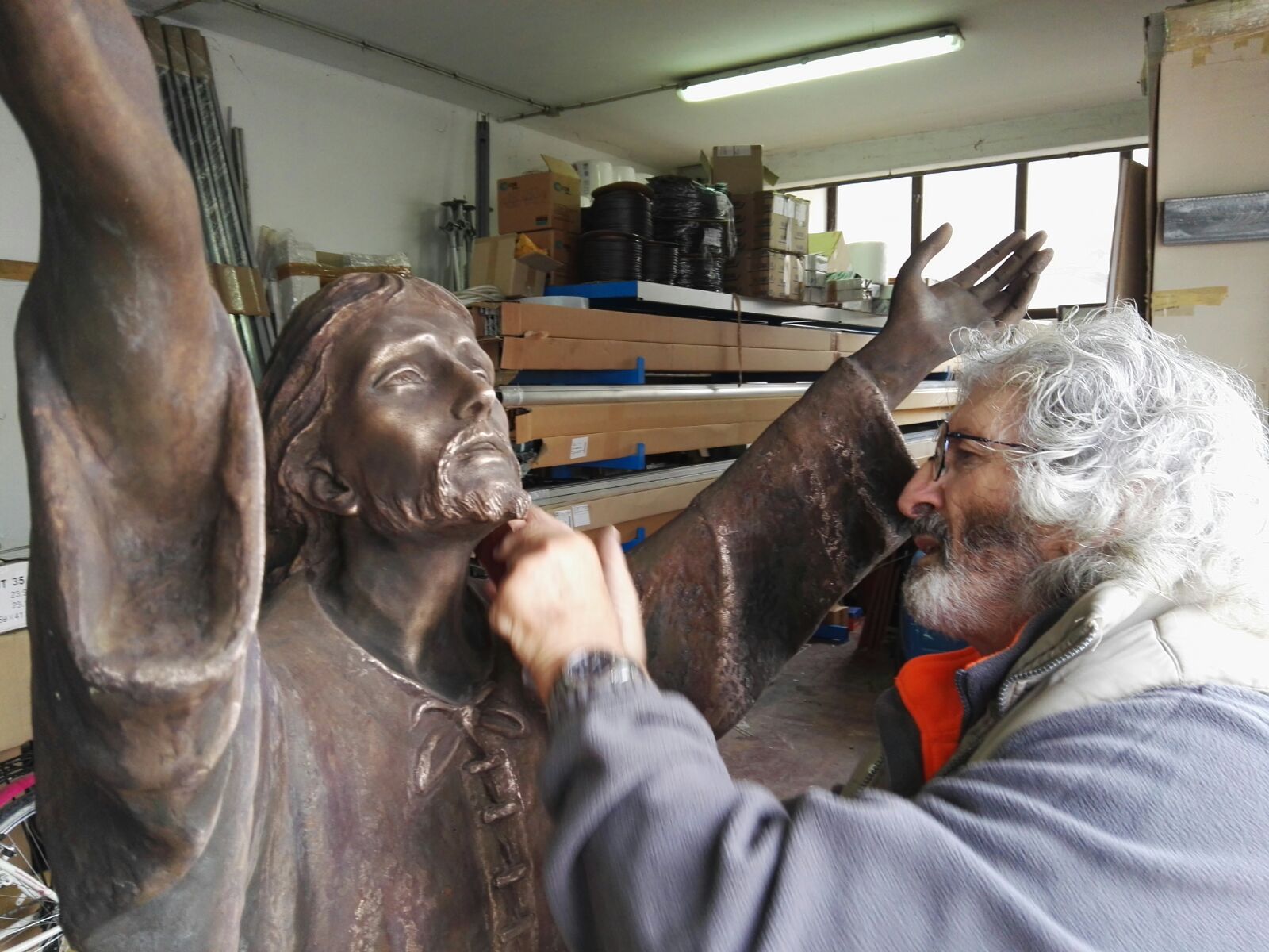 Il Cristo del Circeo adesso a Santa Maria degli Angeli