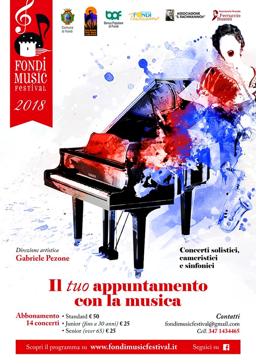 Torna il Fondi Music Festival, sabato al via la VII edizione