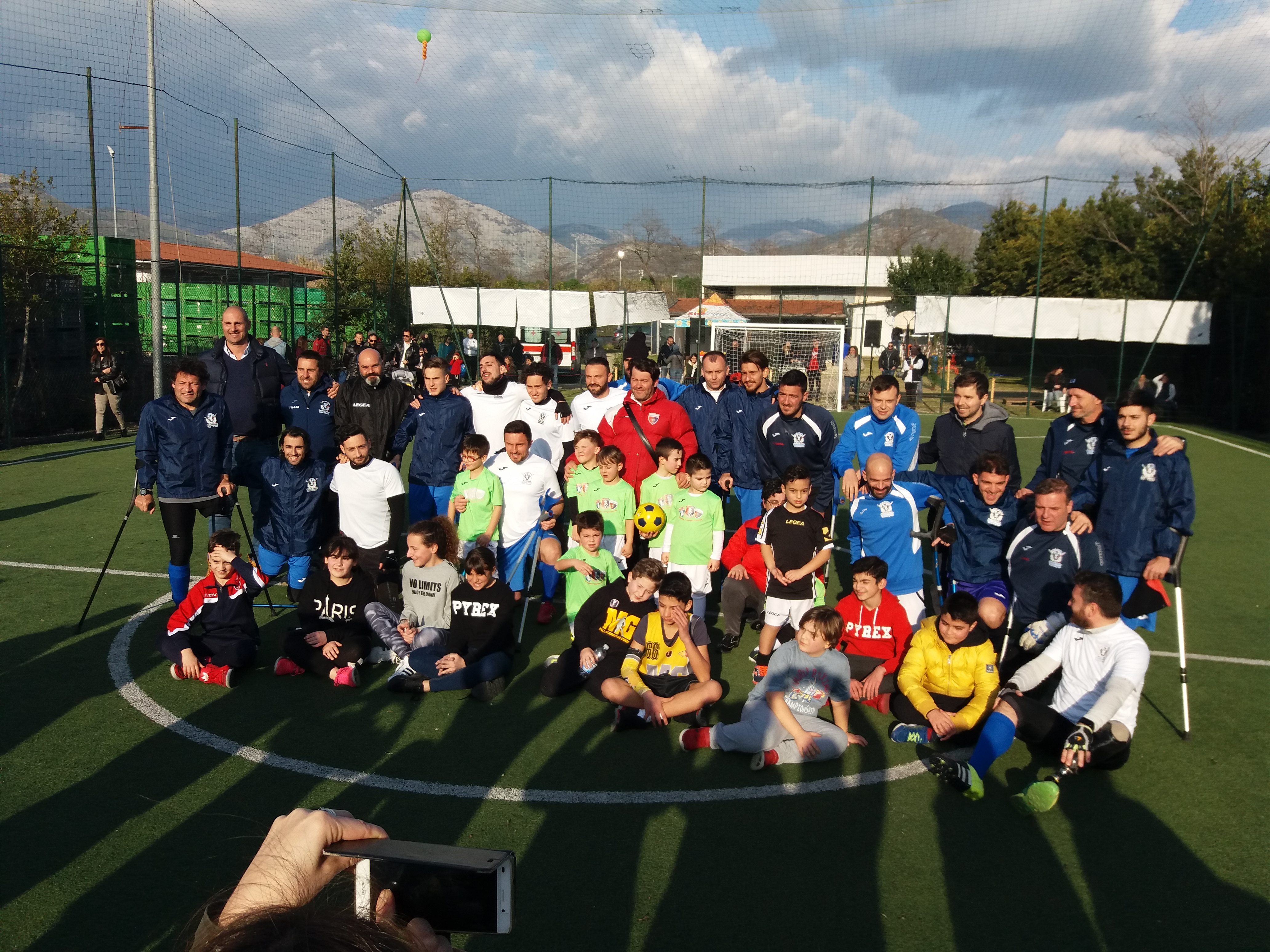 Nazionale di Calcio Italiana Amputati: Una grande giornata