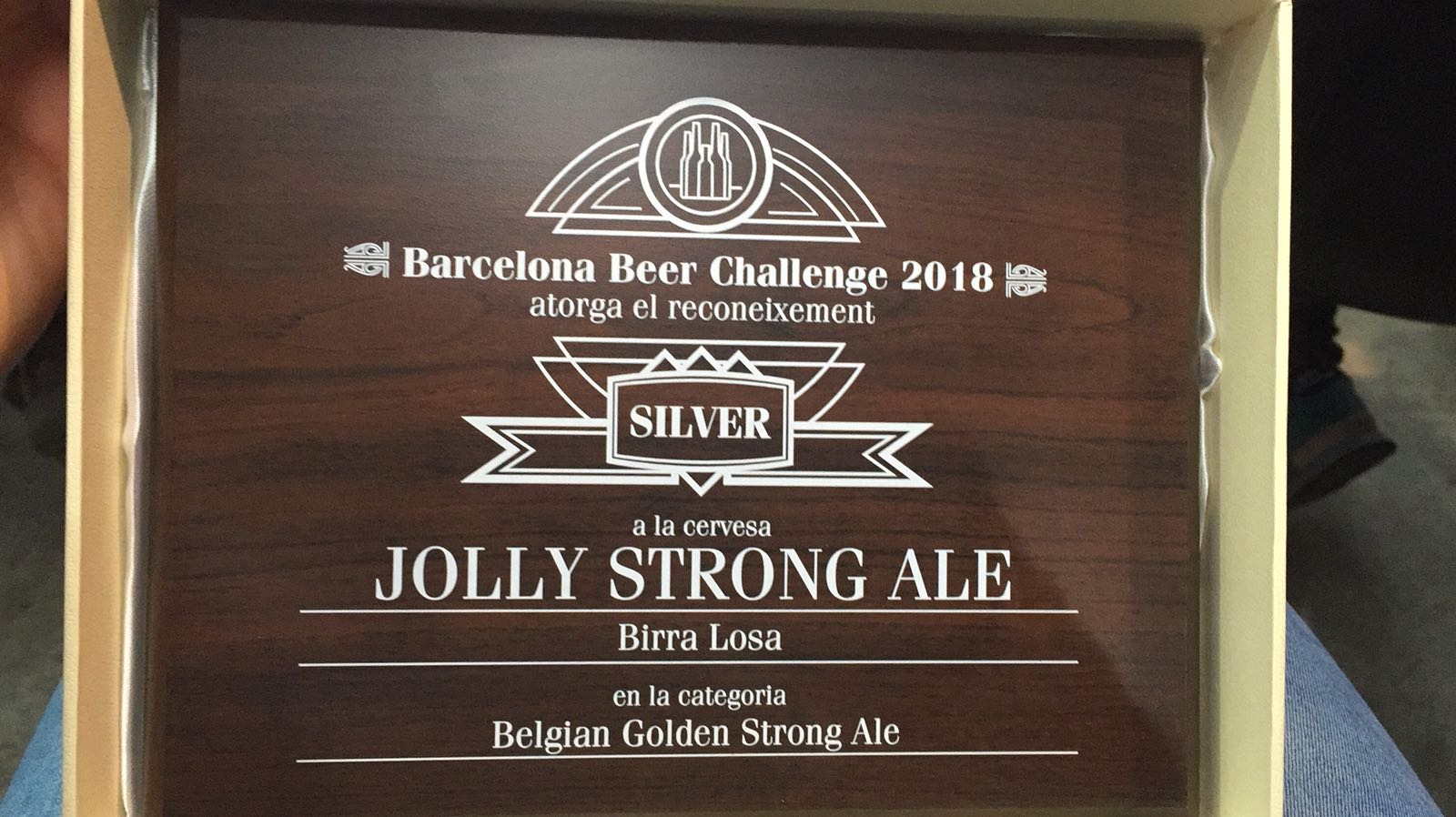 Argento e Bronzo per due birre LOSA al concorso internazionale Barcelona Beer Challenge
