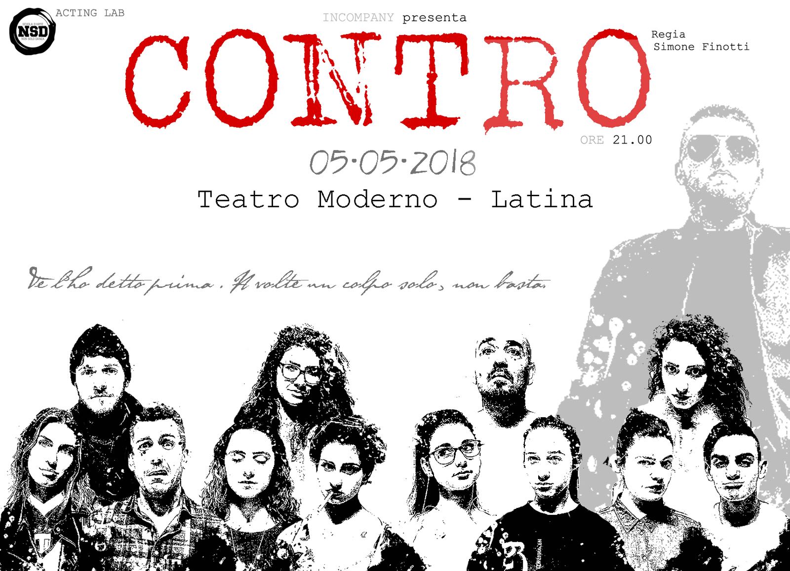 “Contro” e “Zero” in scena al Teatro Moderno di Latina: il video