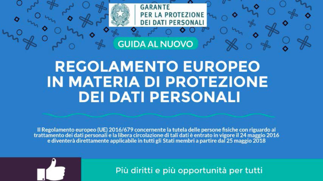 “Il Regolamento europeo sulla protezione dei dati personali”, seminario gratuito di Federlazio
