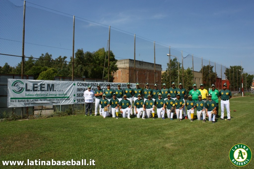 Baseball: doppia vittoria A’s Latina