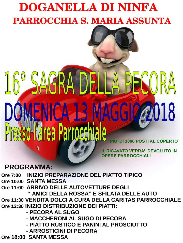 Domenica 16^ Sagra della Pecora a Doganella