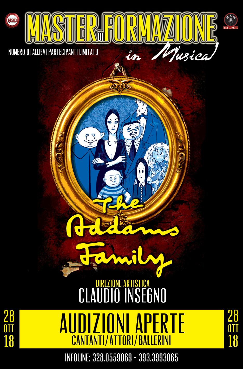 A.A.A. Famiglia Addams cercasi… Le audizioni a Cisterna