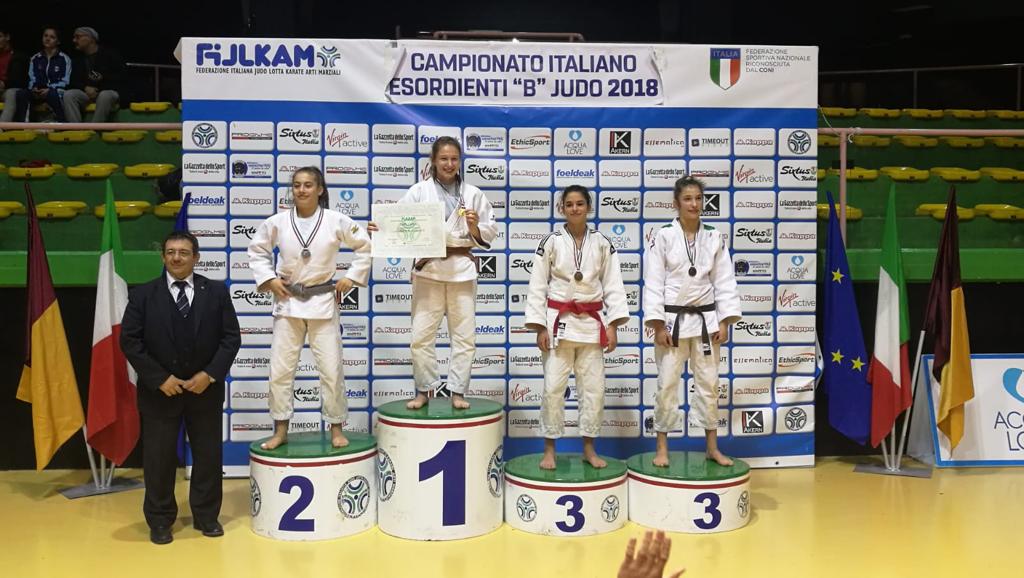 Gaia Stella è la neo campionessa italiana di Judo