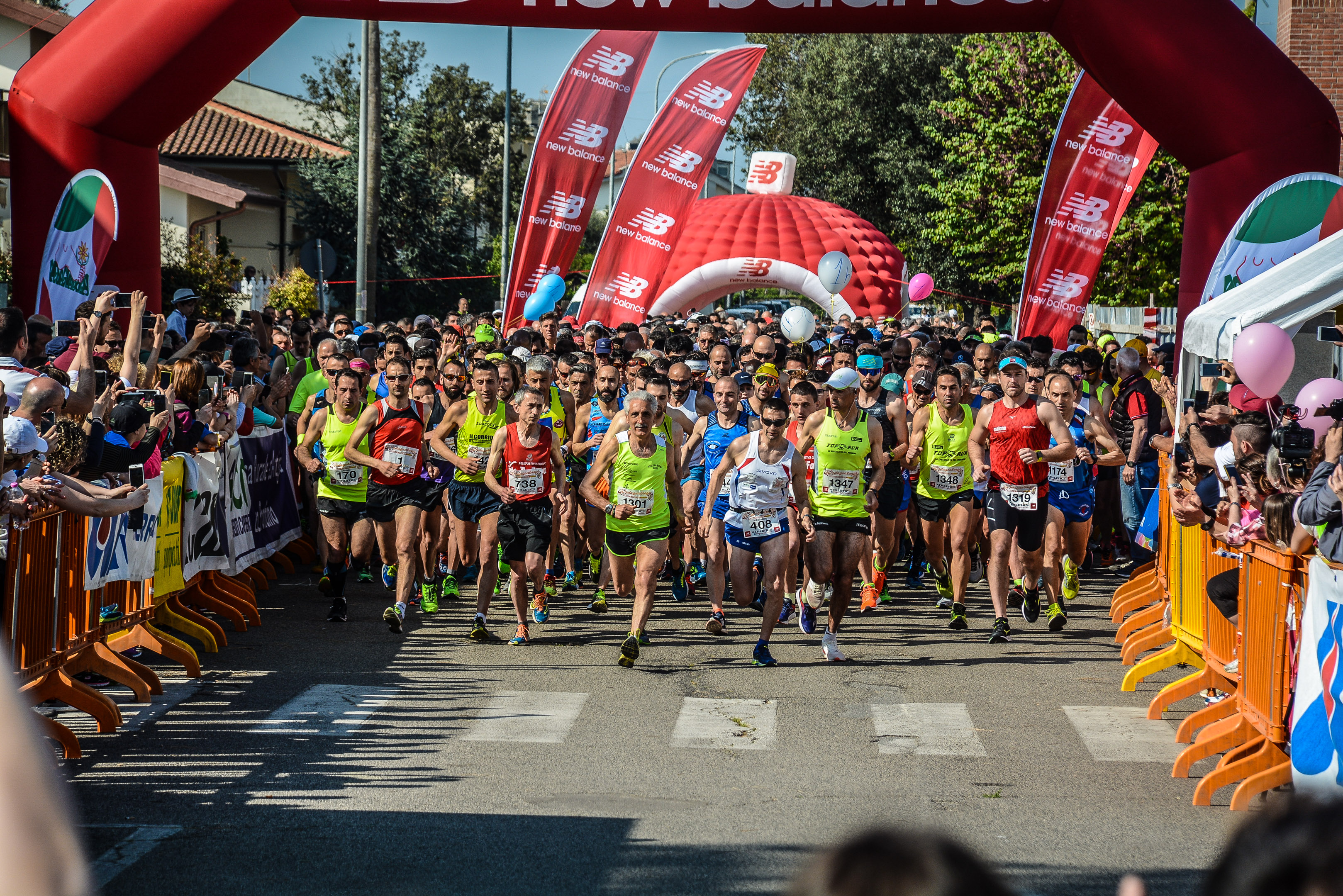 Al via la 46ª Pedagnalonga  di Borgo Hermada