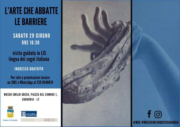 Museo Emilio Greco: “L’arte che abbatte le barriere”, visita guidata in Lis