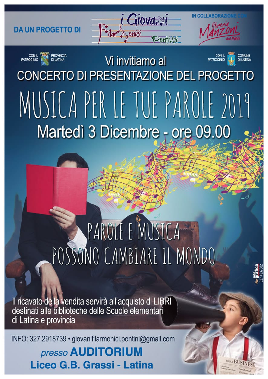 “Musica per le tue parole” 4ᵃ edizione, le premiazioni